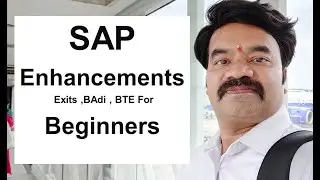 SAP Enhancements for Beginners