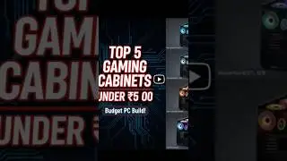 TOP 5 GAMING CABINET UNDER 5000 #bestgamingcabinetunder5000 #budgedgamingcabinet #gaming #shorts