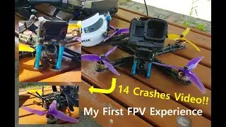 인생 첫 FPV Freestyle, ASTROX X5 | My First FPV Qwad Experience