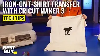 Create Iron-On T-Shirt Transfer with Cricut Maker 3 Smart Cutting Machine &ndash; Tech Tips from Best Buy