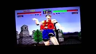 Virtua Fighter 2(Sega Saturn)-Lau vs Lion II