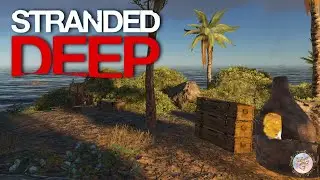 Stranded Deep|  S1|  EP9|  Base building, gardening and a sad goodbye!!