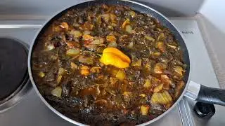 Recette matembele (Feuille de patates douce) en Fran&ccedil;ais & Lingala