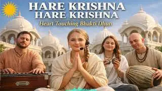 Hare Krishna Hare Krishna 🌼 Heart Touching Bhakti Dhun | Peaceful Krishna Kirtan