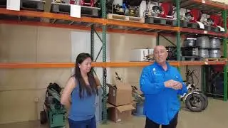 Solar Panel Cleaning with a J.Racenstein Brush