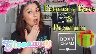 Распаковка базовых и премиум-комплектов BoxyCharm в феврале + РОЗЫГРЫШ | Стоит ли оно своих денег? | Perkiperkins