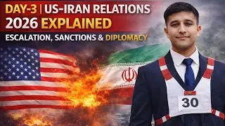 (Day 3) US&ndash;Iran Relations 2026 Explained | Escalation, Sanctions & Diplomacy
