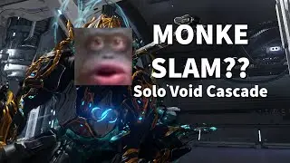 Wukong Slam post nerf Solo Void Cascade lvl cap | Warframe