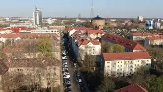 Denkmalimmobilie Leipzig - Rundflug S&uuml;dvorstadt April 2020 (vor Sanierung) 1/1