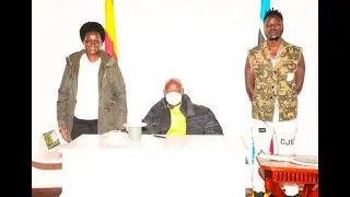 Alien Skin Excited After Meeting President Museveni !!!
