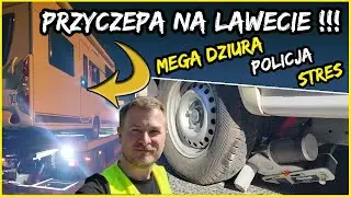 AWARIA na Trasie! Nasza Przyczepa Kempingowa na Lawetę! Jak działa assistance na przyczepę?