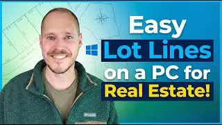 Create Lot Lines for Real Estate Using Windows Photo App and Lightroom