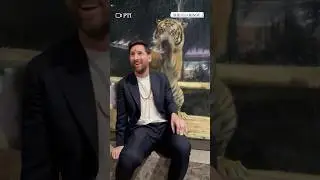 Messi visits Anant Ambani's Vantara in Jamnagar
