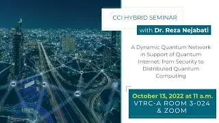Dynamic Quantum Network in Support of Quantum Internet by Reza Nejabati