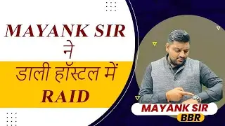 NDA Boys Hostel Raid || Mayank Sir || MJS Academy 2021-22