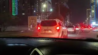 Night Drive on Marina Road Abu Dhabi | Short Video Part 3