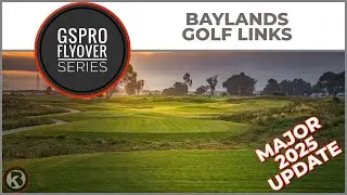 GSPro Course Flyover &mdash; Baylands Golf Links &mdash; Разработано KFG &mdash; ОБНОВЛЕНИЕ