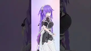 Purple Heart / She Wolf【Hyperdimension Neptunia】#shewolf #mmd #neptunia #shorts #kpop