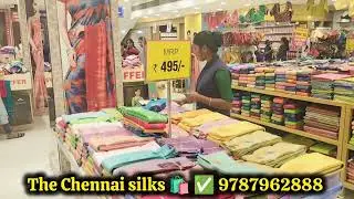 ‼️The Chennai silks exclusive Xmas gift 🎁 sarees collection 🥰