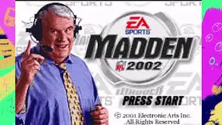 Licensed Game Hole - Madden NFL 2002 (GBA)