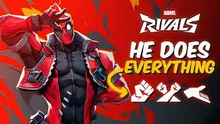 Дэдпул в Marvel Rivals: объяснение первого героя, выполняющего тройную роль (6 сезон)