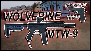 Insane Defensive Airsoft Gameplay : Wolverine MTW-9 : Novritsch SSP5