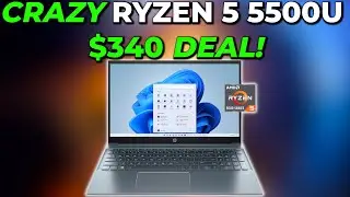 Обзор ноутбука HP Pavilion 15-eh1052wm - WALMART AMD Ryzen 5 5500U, графика Radeon 7, 8 ГБ ОЗУ, I...