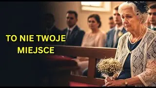 Na ślubie własnej wnuczki usłyszała: „To nie twoje miejsce”