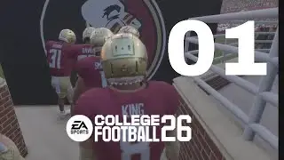 College Football 26 Road to Glory -Part 1- WR Position Battle