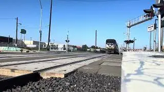 Late Amtrak Capitol Corridor 529 passing