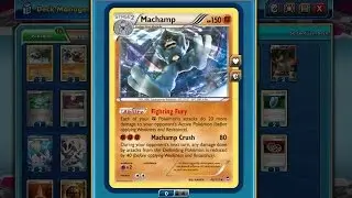 Pok&eacute;mon TCG Online - колода Мачамп!