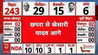 Khesari Lal Yadav Seat Vote Counting LIVE: खेसारी लाल यादव आगे | Breaking News | RJD | BJP | NDA