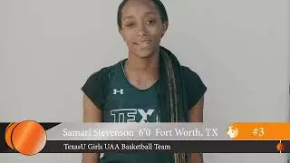 Samari Stevenson #3 | Texas U Girls UAA Basketball Highlights | April 2022