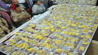 Thieves Stole 50kg Gold And 20lacs Cash At Warangal : TV5 News