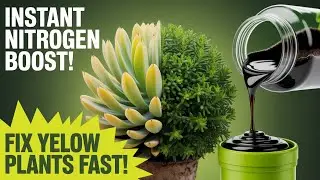 Приготовьте органический жидкий азот БЫСТРО дома 🌱 Ускорьте рост зеленой массы за 48 часов!