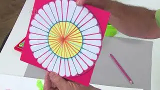 Drawing flowers from different perspectives on Hands On Crafts for Kids with Franz Spohn (1905-3)