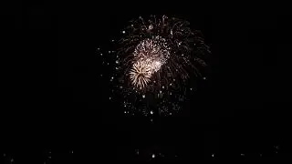Musikfeuerwerk zur Produktvorführung 2023 - Feuerwerke Jost 26.12.23 Sportplatz Deutschwagram