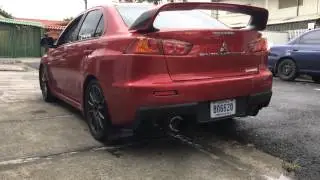 Evo X Antilag System Test