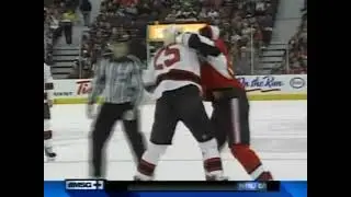 Matt Carkner vs Andrew Peters