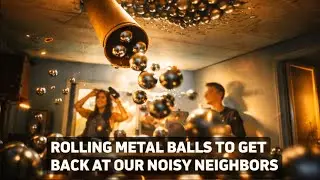 Rolling metal balls to get back at our noisy neighbors 2