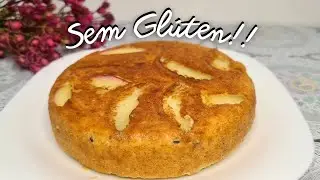 Pãozinho SEM GLÚTEN, SEM AÇÚCAR, com maçã | DINHA MORAES @pilotandoreceitas