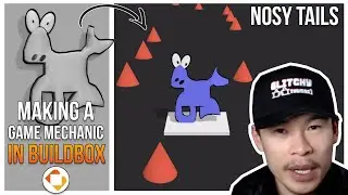Buildbox 3 Tutorial: Making a Game Mechanic w/ Character 2.1: Nosy Tails - 3D - Devlog 012
