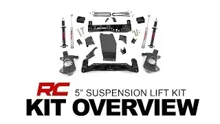 Rough Country's 5 inch Suspension Lift Kit for GM 1500 4WD