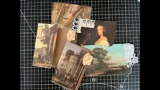 Easy Book Page Journal Ephemera