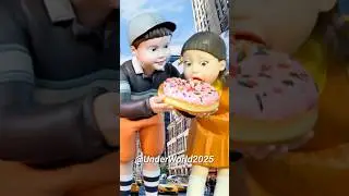 Squid Game AI Donut ASMR #squidgame #squidgame2 #ai #asmr