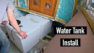 Episode 9 - Water Tank and Tribute to our Boatbuilder - Narrowboat Susan Marie