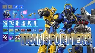 Fortnite Transformers Pack Showcased! (Bumblebee, Megatron)