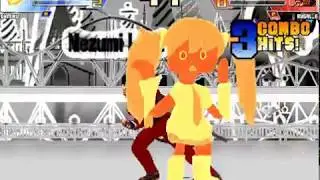 Mugen Random Battles: D4 Miku (Me) Vs Rugal_E