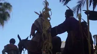 La Entrada Triunfal de Jes&uacute;s en Jerusal&eacute;n por Carrera Oficial. Semana Santa Huelva 2025.