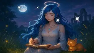 Luna&rsquo;s Moonlit Journal | 1 Hour of Lo-fi Vibes for Reflection & Calm